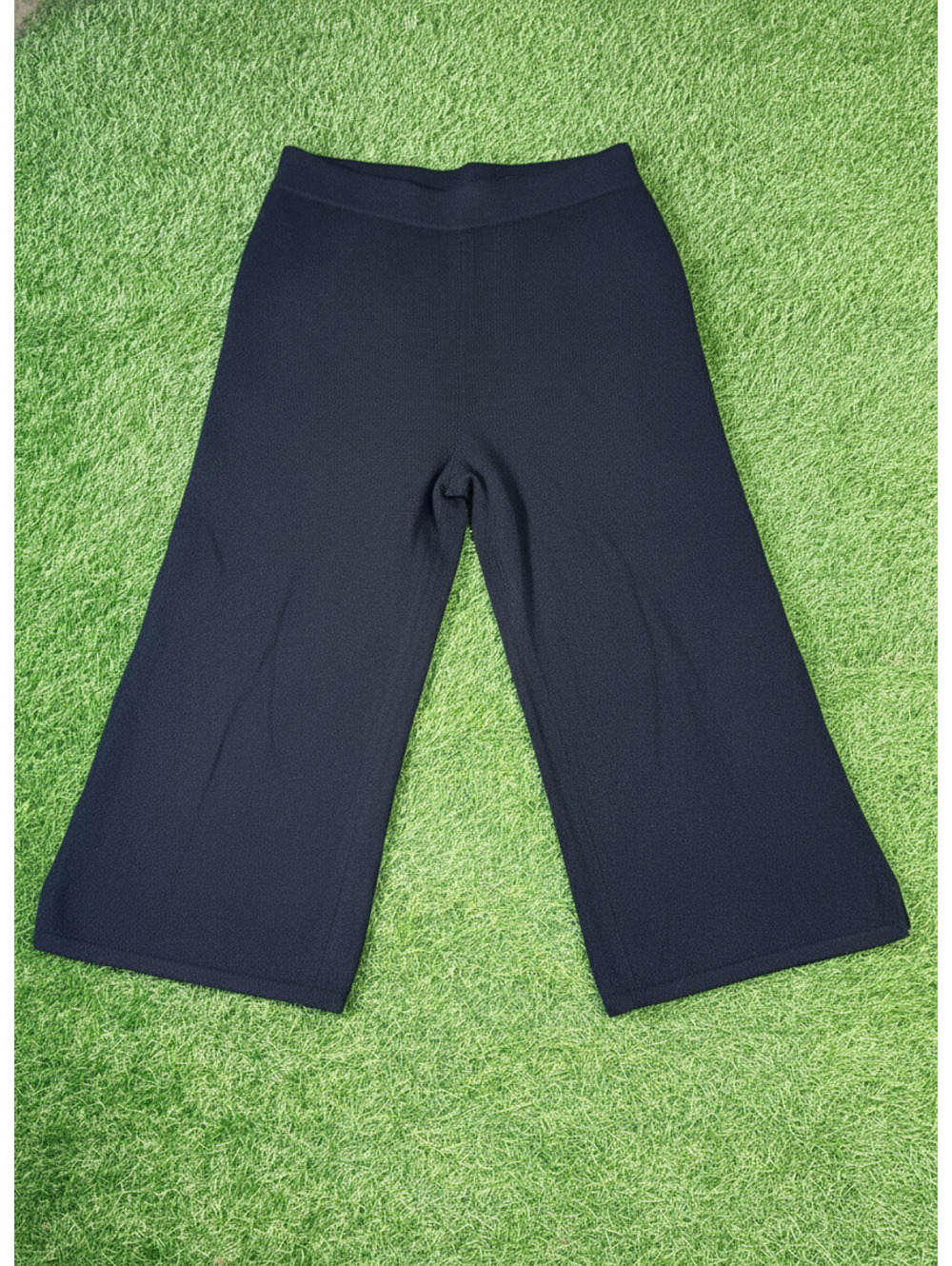 Charter Club 100% Cashmere Wide-Leg Pants Black Women's PM